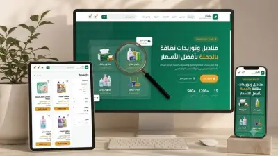 تصميم موقع تجارة إلكترونية احترافي بـ WordPress لبيع منتجات النظافة والمناديل بالجملة