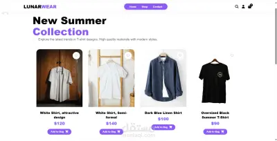 Modern Fashion E-Commerce Website  Design  HTML CSS JavaScript Project |  Responsive UI