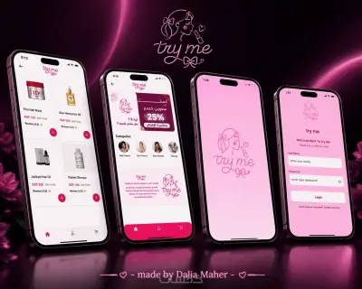 تطوير تطبيق Try Me باستخدام Flutter