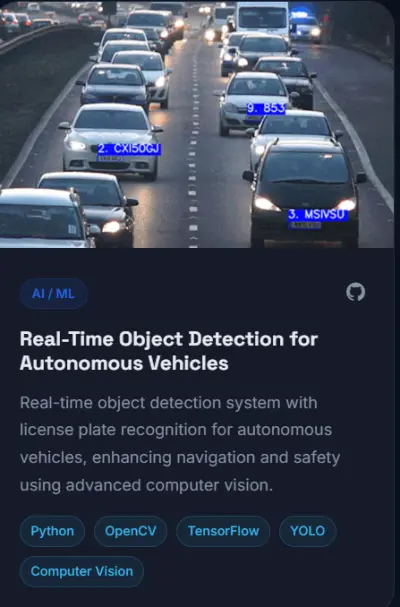 Real-Time Object Detection for Autonomous Vehicles | نفذلي