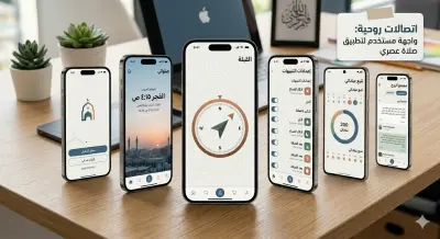 تطبيق لتنظيم الصلاة والأذكار اليومية بسهولة.