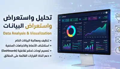 مشروع تحليل البيانات وتصميم لوحات التحكم التفاعلية