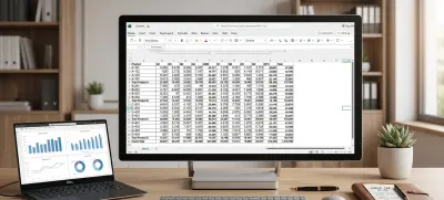 تنظيم وهيكلة بيانات مبيعات المنتجات ربع السنوية عبر Microsoft Excel