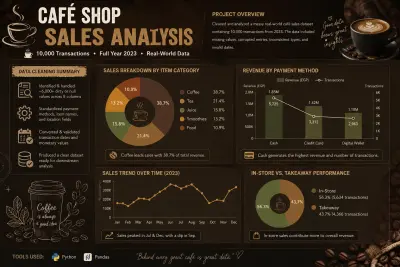 Café Sales Data Cleaning & Analysis