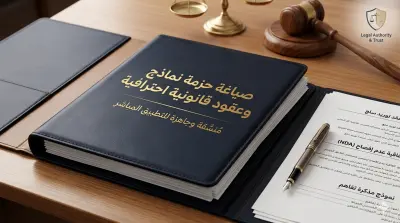 صياغة حزمة نماذج وعقود قانونية احترافية