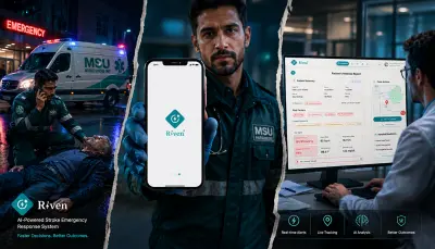 Riven | نظام ذكي للاستجابة السريعة لحالات السكتة الدماغية باستخدام الذكاء الاصطناعي
