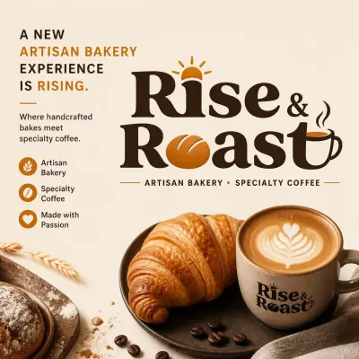 Rise & Roast Brand Identity Design