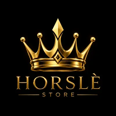 تصميم لوجو احترافي لبراند HORSLE STORE