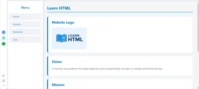 learn html platform