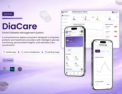 نظام كامل للطبيب و المريض لمتابعة قياسات السكر
