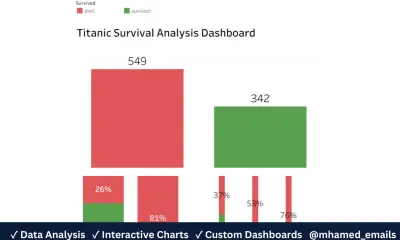 تحليل بيانات التيتانيك - من الناجين باستخدام Power BI