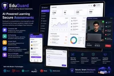 EduGuard - منصة تعليمية مع نظام كشف الغش