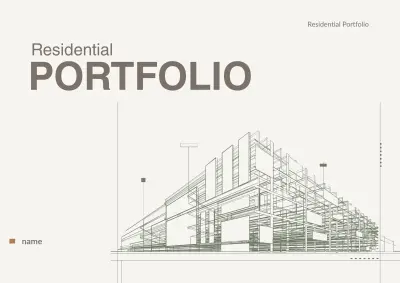 تصميم معرض أعمال (Portfolio) احترافي ومبتكر