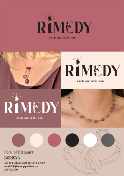 تصميم لوحة إلهام بصرية (Mood Board) لتطوير الهويات والشعارات