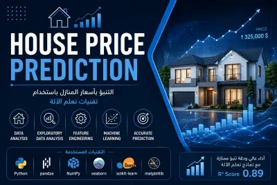 التنبؤ بأسعار المنازل باستخدام تقنيات Machine Learning