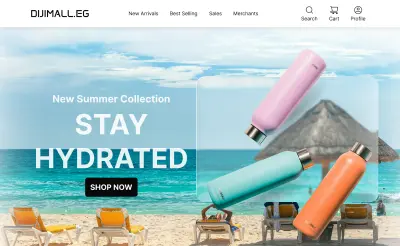 Digimall.eg تصميم لسوق الكترونى متكامل للبائعين والعملاء