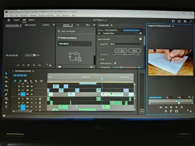 مونتاج فيديو احترافي (Reels / TikTok) لزيادة التفاعل
