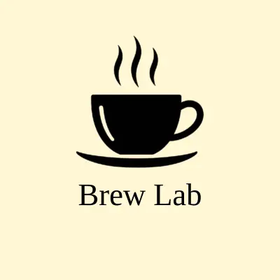 تصميم لوجو عصري يجسد دقة وجودة الـ Brew Lab