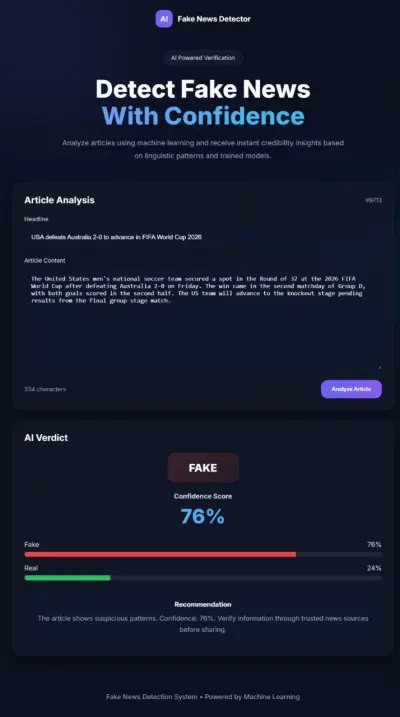 Fake News Detection