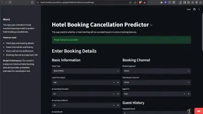 Hotel Booking Cancellation Predictor (Data Science)