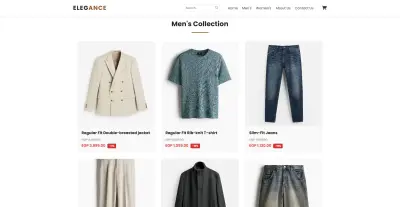 Front-end (Elegance)