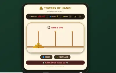 صورة العمل Towers Of Hanoi game