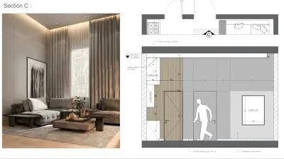 تصميم معماري وإظهار داخلي وخارجي احترافي 3dmax