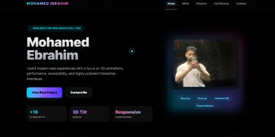 website portfolio