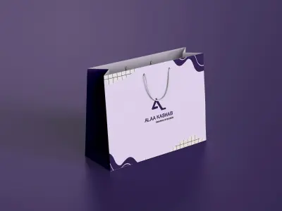 تصميم شنطه لبراند