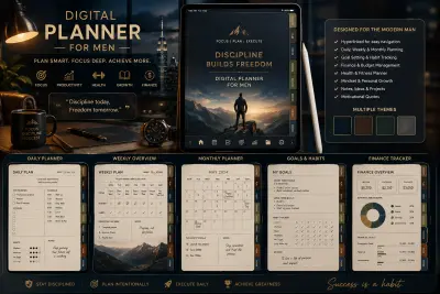 Digital Planner (Males)