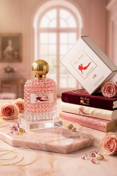 Design Advertisement for a luxury perfume