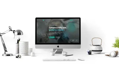 تصميم مواقع طبية فاخرة (بيطري / أسنان / عيادات) بتصميم Glassmorphism عصري