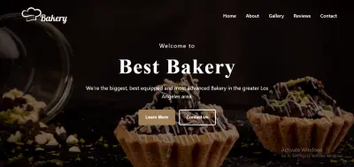 Bakery Website
