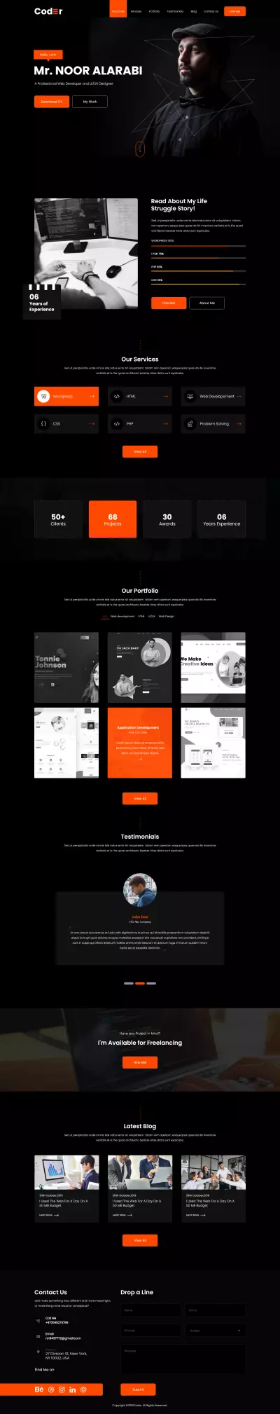 front end developer and UI/UX