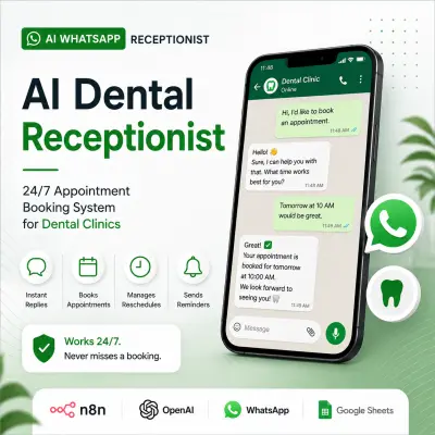 AI WhatsApp Booking Agent for Clinics