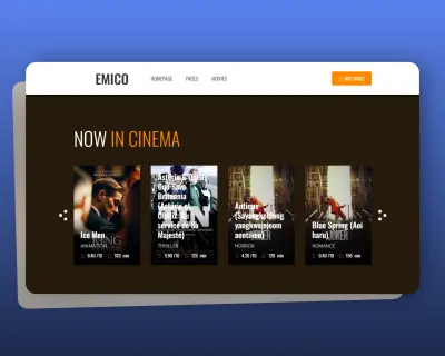 تطوير نظام متكامل لإدارة السينما وحجز التذاكر