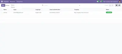 تصميم وتطوير نظام إدارة مستشفى متكامل (Hospital Management System) على منصة أودو (Odoo ERP)