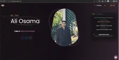 تصميم بورتفوليو احترافي ومتجاوب مع استضافة ودومين مجاني "مدى الحياة"
