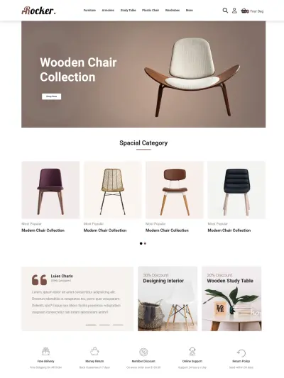 Furniture Store Website