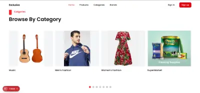 Ecommerce website