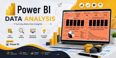 تحليل بيانات مكتبة وإنشاء Dashboard احترافي باستخدام Power BI