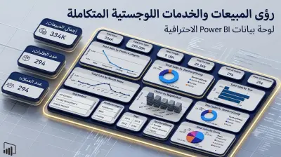 تحليل البيانات وتصميم داشبورد احترافية باستخدام Power BI