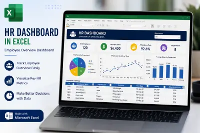 HR Dashboard in Microsoft Excel