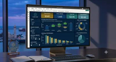 لوحة تحليلات المبيعات ونمذجة البيانات المتقدمة (Advanced Sales BI Dashboard)  عن المشروع: