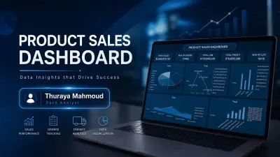 تصميم Dash Boardباستخدام EXCEL