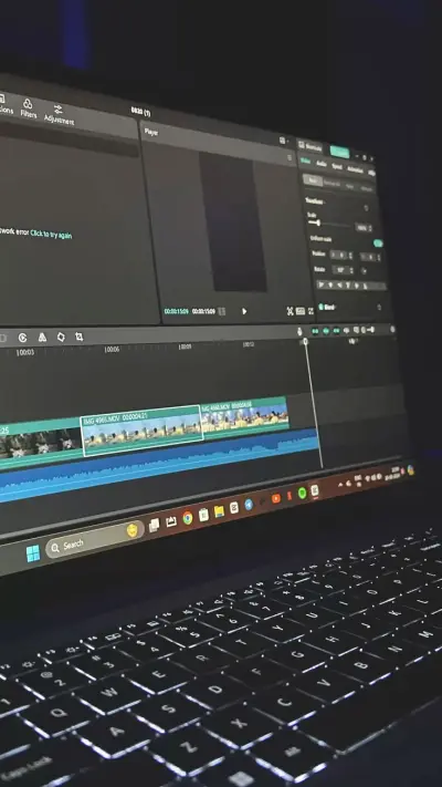 مونتاج ريلز احترافي لمحتوى سوشيال ميديا باستخدام CapCut