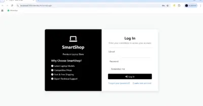 SmartShop - متجر إلكتروني باستخدام ASP.NET Core MVC