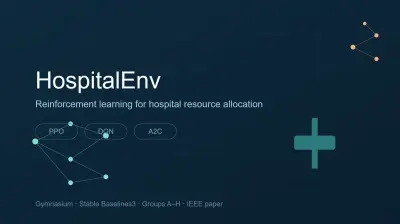 HospitalEnv: تحسين تخصيص الموارد الطبية باستخدام الReinforcement Learning