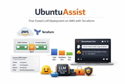 UbuntuAssist: نشر نموذج لغوي مخصص على AWS باستخدام Terraform