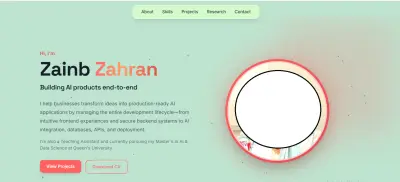 portfolio web / بورتفليو